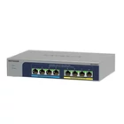 Kép 1/4 - NETGEAR MS108UP Beállítást nem igénylő (unmanaged) 2.5G Ethernet (100/1000/2500) Ethernet-áramellátás (PoE) támogatása