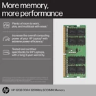Kép 5/10 - HP RAM DDR4 SO-DIMM 16GB (1x8GB) 3200MHz (8C4X9AA)