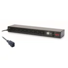 Kép 1/2 - APC AP7921B áramelosztó egység (PDU) 8 AC kimenet(ek) 0U/1U Fekete