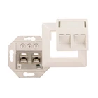 Kép 1/3 - IDC 1000M2 2-port Data wall box CAT6A - white