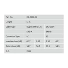 Kép 3/5 - Digitus DK-2932-05 InfiniBand és száloptikai kábel 5 M LC SC I-VH Sárga