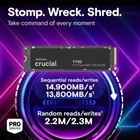 Kép 2/6 - Crucial CT1000T710SSD8 1TB M2 SSD számítógéphez
