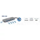 Kép 3/5 - D-Link DUB-2340 hálózati csatlakozó USB C-típus 5000 Mbit/s Szürke