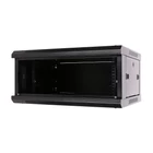 Kép 5/10 - Extralink 4U 600X450 WALL-MOUNTED RACKMOUNT CABINET BLACK Falra szerelhető állvány Fekete