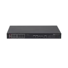 Kép 1/3 - Dahua PFS4218-16ET-240-V3 16-portos 100 Mbps + 2-portos Gigabit Kezelt PoE Switch