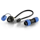 Kép 3/3 - QuWireless QPSP2 tápcsatlakozó átalakító Fekete