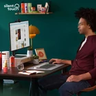 Kép 4/6 - Logitech 910-006253 egér Irodai Jobbkezes Bluetooth Optikai 4000 DPI