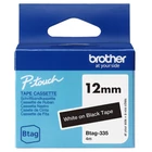 Kép 1/5 - Brother BTAG-335 címkéző szalag Fekete alapon fehér