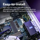 Kép 5/6 - Crucial P310 1 TB M.2 PCI Express 4.0 NVMe