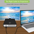 Kép 7/7 - Techly IADAP USBC-HDMI2TY USB 3.0 USB-C 3.1 HDMI 4K*60Hz M/M Kábel 2m