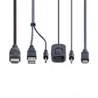 Kép 6/7 - StarTech.com C2-H46-UAC-CBL-KVM KVM kapcsoló Fekete