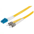 Kép 1/5 - Intellinet 474016 száloptikás kábel 1 M LC ST OS2 Sárga