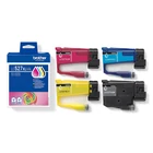 Kép 4/5 - Brother LC527XLVAL tintapatron 4 db Eredeti Nagy (XL) kapacitású Fekete, Cián, Magenta, Sárga