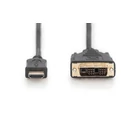 Kép 2/2 - Digitus AK-330300-030-S 3m HDMI-DVI-D adapter kábel