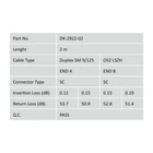 Kép 5/5 - Digitus DK-2922-02 InfiniBand és száloptikai kábel 2 M SC I-VH Sárga