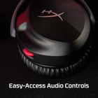 Kép 6/10 - HyperX Cloud Stinger II vezetékes fejhallgató mikrofonnal, 3,5 mm-es minijack csatlakozóval, fekete színben.
