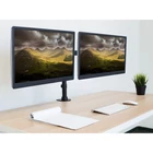 Kép 5/10 - Techly ICA-LCD 382-D Kétmonitoros állvány 13-27” LCD 10kg Asztali forgatható