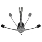 Kép 5/6 - Logitech 981-000593 fejhallgató és headset Vezetékes Fejpánt Iroda/telefonos ügyfélközpont Fekete
