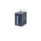 Kép 8/8 - Digitus DN-96991 Optikai szálas DIN sín elosztó, 6-portos, SC SX/LC DX, fekete