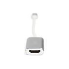 Kép 4/7 - Digitus DA-70836 video átalakító kábel 0,2 M USB C-típus HDMI Ezüst