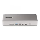 Kép 10/10 - StarTech.com 132UE-TB4USB4DOCK dokkoló állomás és port replikátor Vezetékes Thunderbolt 4 Szürke