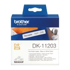 Kép 3/3 - Brother DK-11203 címkéző szalag Fehéren fekete
