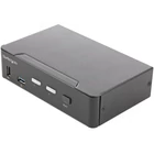 Kép 1/6 - StarTech.com SV231HU34K6 KVM kapcsoló Keretállvány Fekete