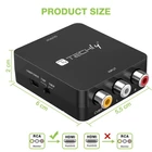 Kép 6/10 - Techly IDATA SPDIF-6E3 AV Kompozit Videó és Audio 3x RCA-ról HDMI 1080p Átalakító