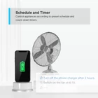 Kép 5/7 - TP-Link Tapo P100 (4-pack) intelligens csatlakozó 2300 W Fehér