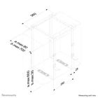 Kép 5/5 - Neomounts CPU-D025BLACK számítógéptartó Asztalra szerelhető CPU tartó Fekete