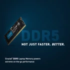 Kép 2/4 - Crucial CT48G56C46S5 memóriamodul 48 GB 1 x 48 GB DDR5 262-pin SO-DIMM ECC