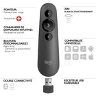 Kép 6/6 - Logitech 910-005843 vezeték nélküli bemutatóeszköz Bluetooth/RF Grafit