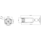 Kép 3/6 - Hikvision DS-2CD2T46G2P-ISU/SL(2.8mm)(C) 4 MP Panoramic AcuSense Fixed Bullet Network Camera