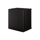 Kép 9/9 - 19" 12U falra szerelhető hálózati szekrény, SOHO PRO 595 x 540 x 400 mm, üvegajtó, fekete, szétszerelt, 60 kg