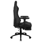 Kép 4/6 - Aerocool ROYALASHBK Premium Ergonomic Gaming Chair Legrests Aeroweave Technology Black