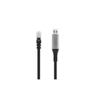 Kép 3/3 - USB-A – RJ45 Cat. 6A S/FTP adapter kábel, 1 Gbit/s, USB 3.2 Gen1, LSZH, 5 m