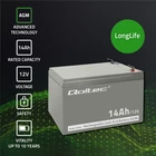Kép 2/17 - Qoltec 53045 AGM battery | 12V | 14Ah