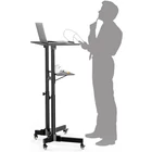 Kép 6/10 - Techly ICA-TB TPM-1BK Fekete laptop asztal