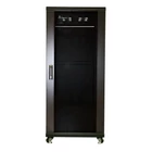 Kép 2/7 - Extralink 37U 600X1000 STANDING RACKMOUNT CABINET BLACK Falra szerelhető állvány Fekete