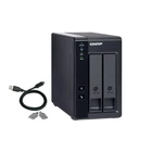 Kép 4/9 - QNAP TR-002 tárolóegység burkolat HDD/SSD ház Fekete 2.5/3.5"