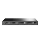 Kép 1/3 - TP-Link JetStream TL-SG3452 hálózati kapcsoló Vezérelt L2 Gigabit Ethernet (10/100/1000) 1U Fekete