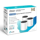 Kép 8/8 - TP-Link DECO X55 (3-Pack) Kétsávos (2,4 GHz / 5 GHz) Wi-Fi 6 (802.11ax) Fehér Belső
