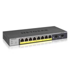 Kép 1/4 - NETGEAR GS110TP Vezérelt L2/L3/L4 Gigabit Ethernet (10/100/1000) Ethernet-áramellátás (PoE) támogatása Szürke