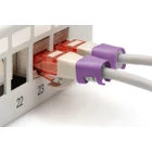 Kép 3/5 - Digitus A-CC-VI Lila Patch Kábel Színkódoló Klipszek 100 db