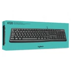 Kép 10/10 - Logitech Keyboard K120 for Business billentyűzet Irodai USB AZERTY Belga Fekete
