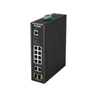 Kép 1/4 - D-Link DIS-200G-12PS hálózati kapcsoló Vezérelt L2 Gigabit Ethernet (10/100/1000) Ethernet-áramellátás (PoE) támogatása Fekete