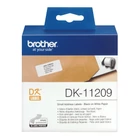 Kép 3/3 - Brother DK-11209 címkéző szalag Fehéren fekete