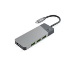 Kép 1/9 - Green Cell HUBGC01 hálózati csatlakozó USB C-típus 5000 Mbit/s Ezüst