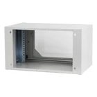 Kép 2/2 - Digitus CL-19 06U állvány 6U Falra szerelhető állvány Világosszürke