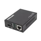 Kép 1/8 - Intellinet 508193 hálózati média konverter 10000 Mbit/s Fekete